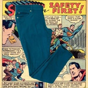 👖 TEAL SKINNY JEANS 👖